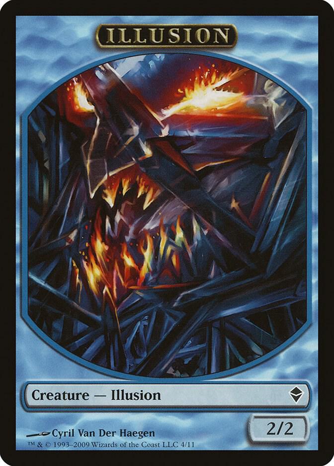 Illusion Token (4) [Zendikar]
