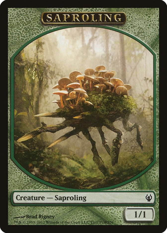 Saproling Token (T1) [Duel Decks: Izzet vs. Golgari]