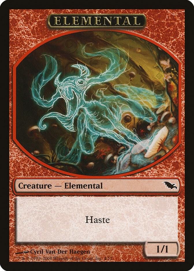 Elemental Token (4) [Shadowmoor]