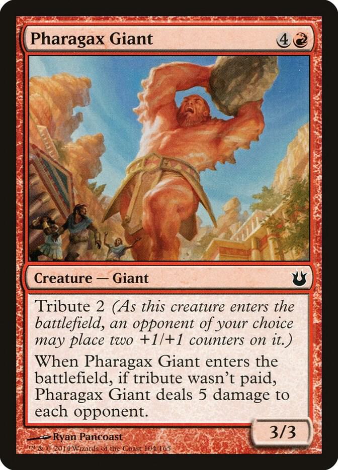 Pharagax Giant (104) [Born of the Gods]