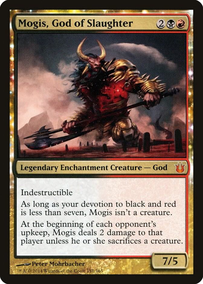 Mogis, God of Slaughter (151) [Born of the Gods]
