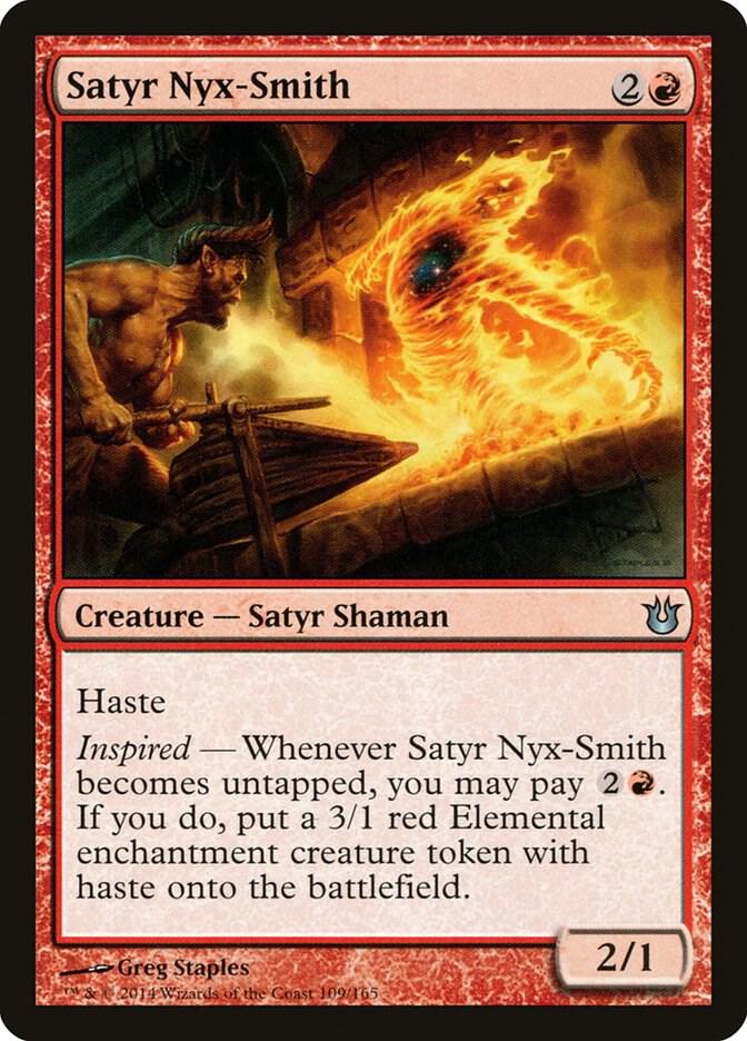 Satyr Nyx-Smith (109) [Born of the Gods]