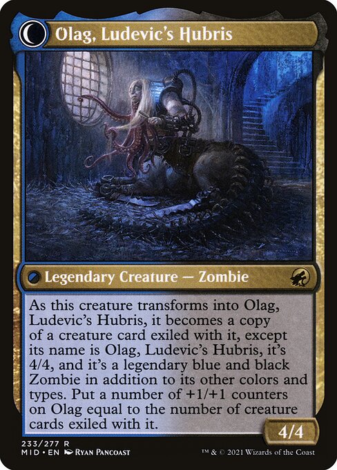 Ludevic, Necrogenius (233) [Innistrad: Midnight Hunt] Reverse