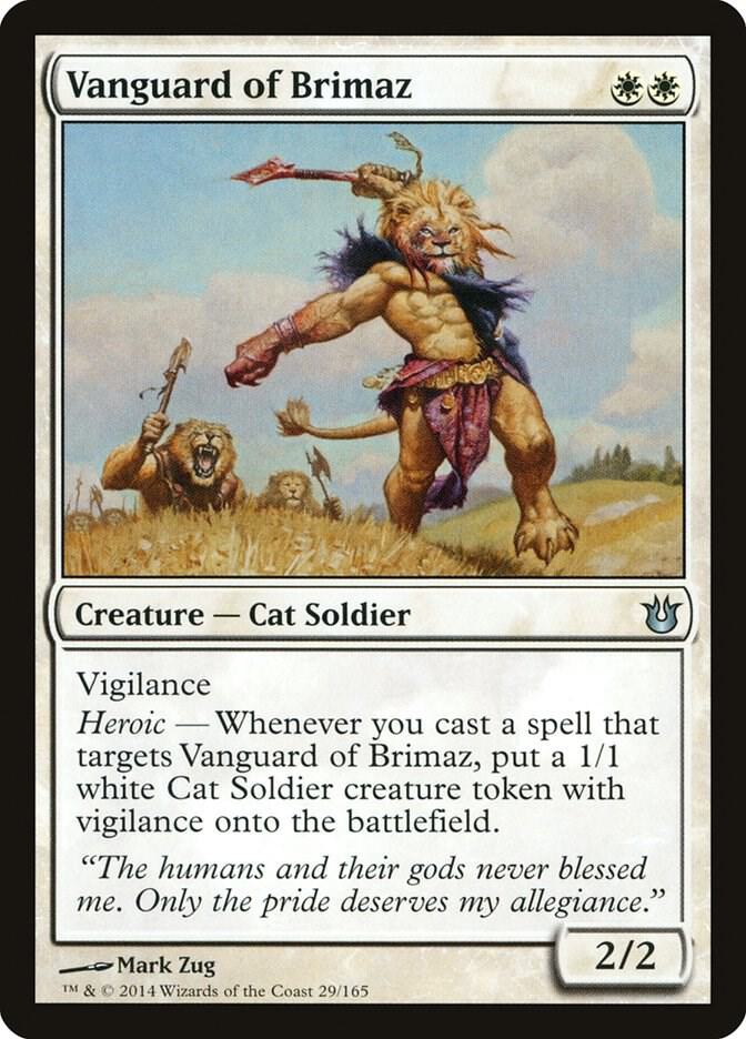 Vanguard of Brimaz (29) [Born of the Gods]