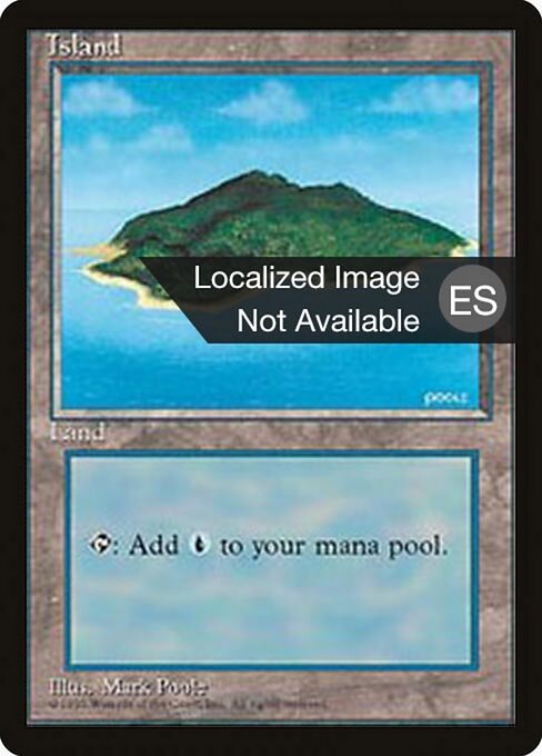 Island (368) [Fourth Edition Foreign Black Border]