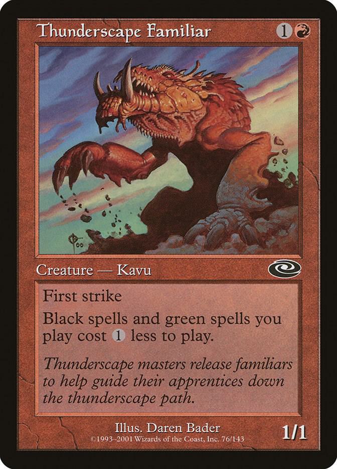Thunderscape Familiar (76) [Planeshift]