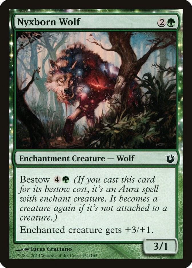 Nyxborn Wolf (131) [Born of the Gods]