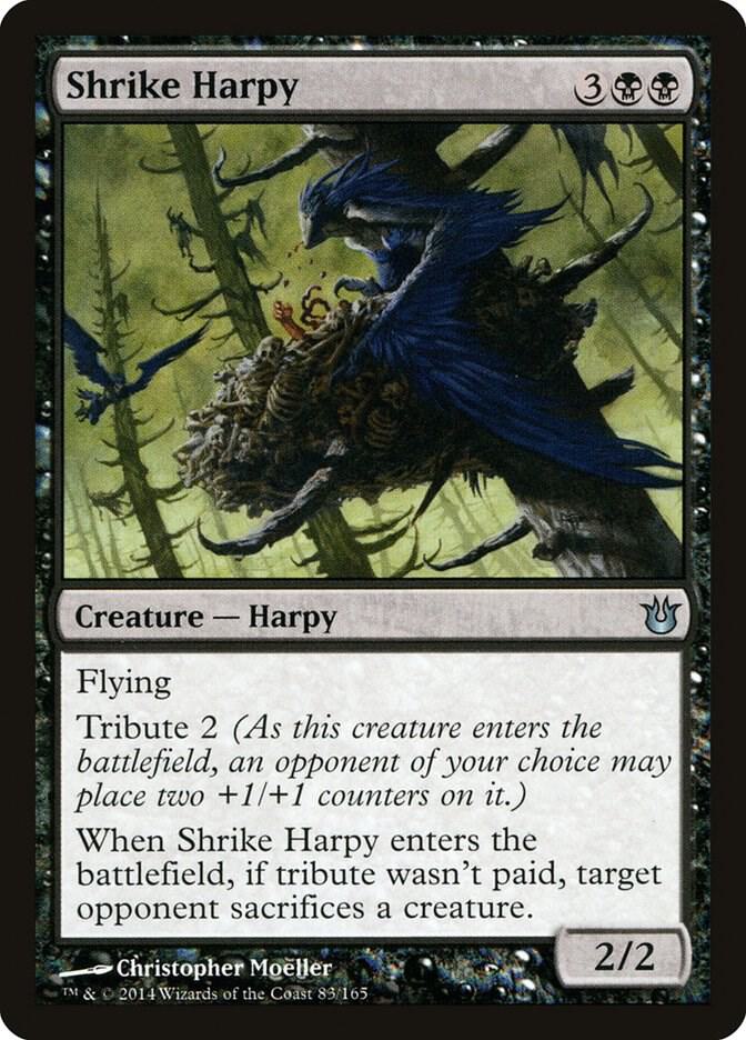 Shrike Harpy (83) [Born of the Gods]