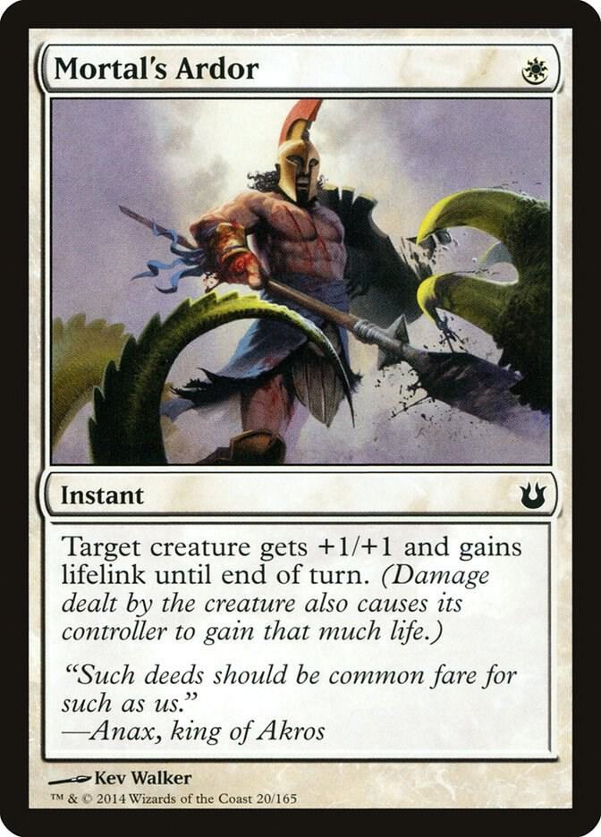 Mortal's Ardor (20) [Born of the Gods]