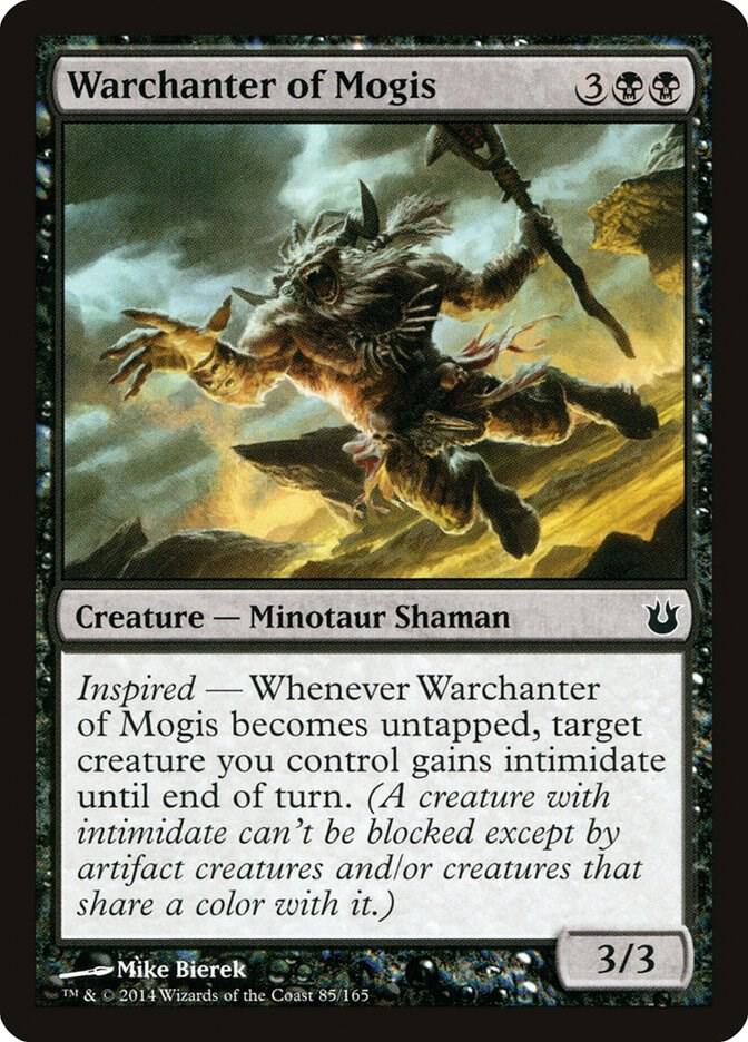 Warchanter of Mogis (85) [Born of the Gods]