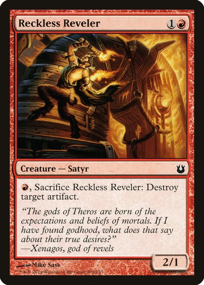 Reckless Reveler (106) [Born of the Gods]