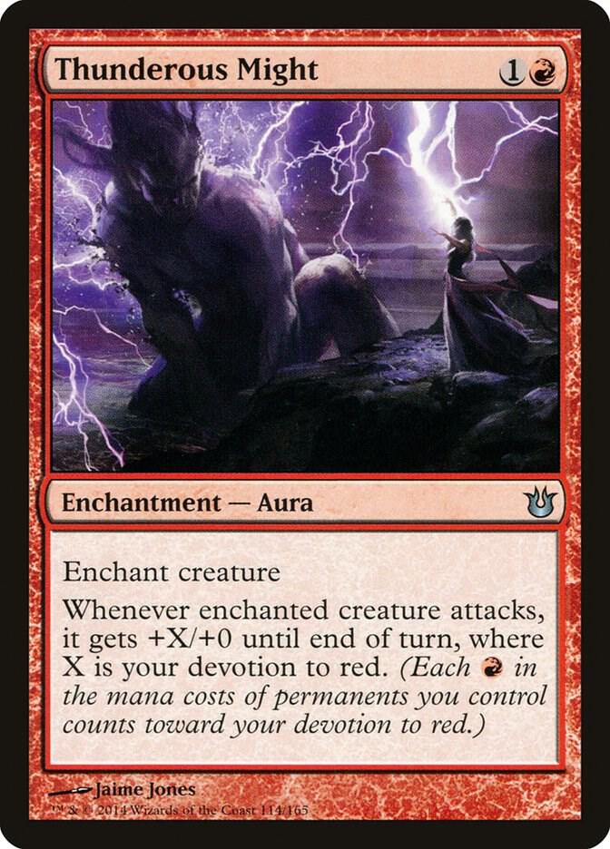 Thunderous Might (114) [Born of the Gods]