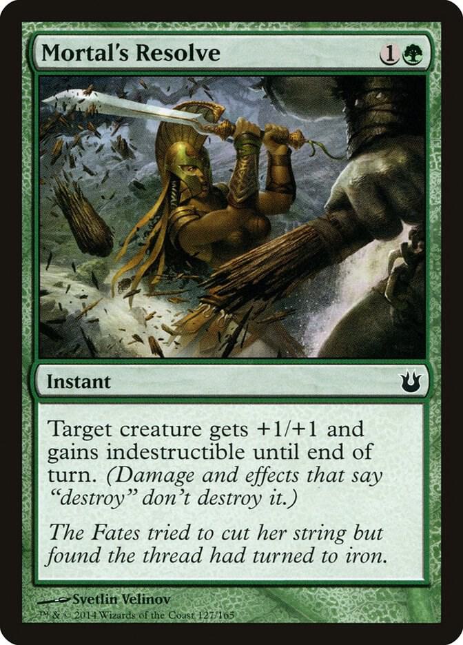 Mortal's Resolve (127) [Born of the Gods]
