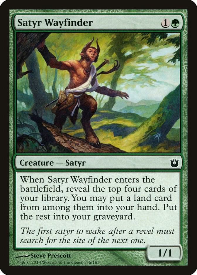 Satyr Wayfinder (136) [Born of the Gods]