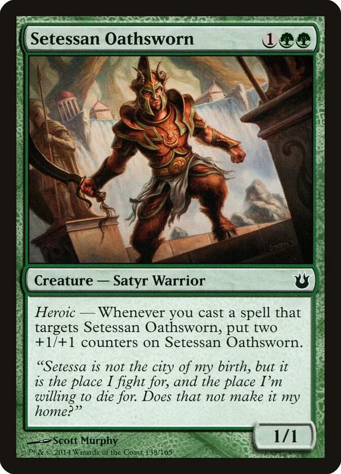 Setessan Oathsworn (138) [Born of the Gods]