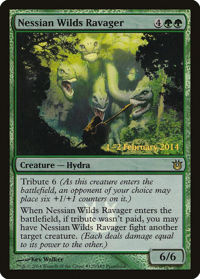 Nessian Wilds Ravager (129) [Prerelease Cards]