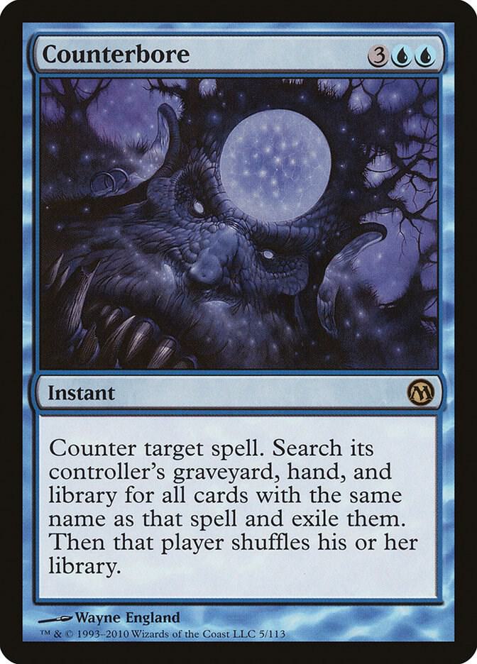 Counterbore (5) [Duels of the Planeswalkers]
