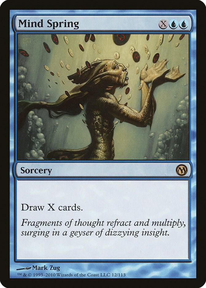 Mind Spring (12) [Duels of the Planeswalkers]