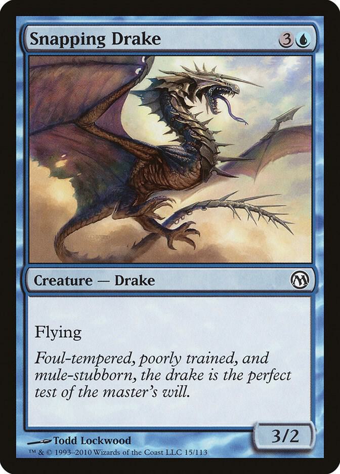 Snapping Drake (15) [Duels of the Planeswalkers]