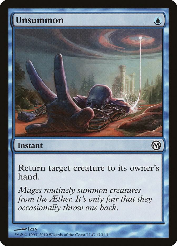 Unsummon (17) [Duels of the Planeswalkers]