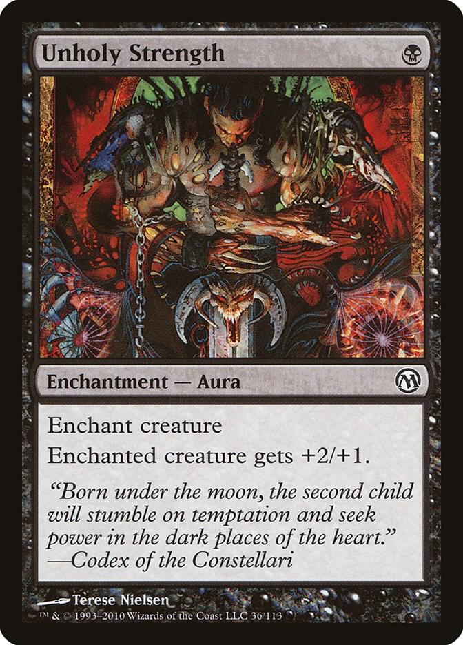 Unholy Strength (36) [Duels of the Planeswalkers]