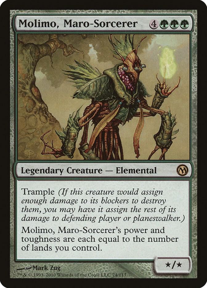 Molimo, Maro-Sorcerer (74) [Duels of the Planeswalkers]
