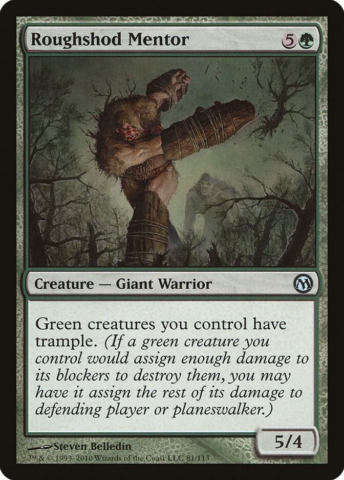 Roughshod Mentor (81) [Duels of the Planeswalkers]