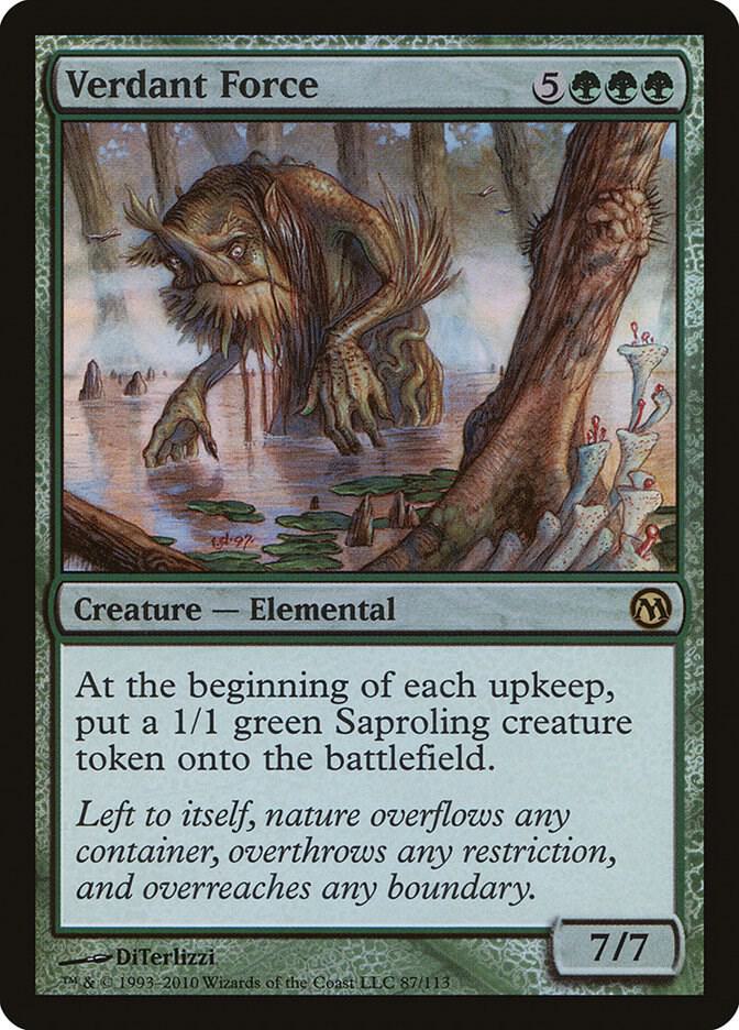 Verdant Force (87) [Duels of the Planeswalkers]