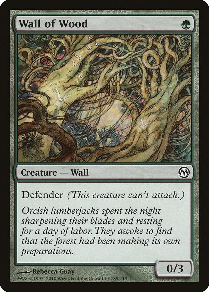 Wall of Wood (89) [Duels of the Planeswalkers]