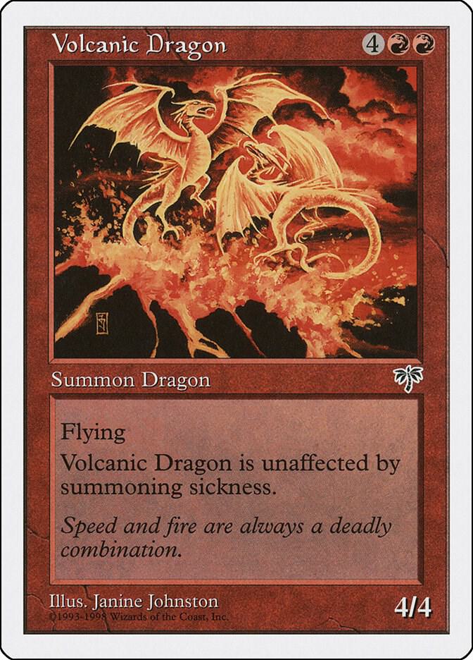 Volcanic Dragon (4) [Anthologies]