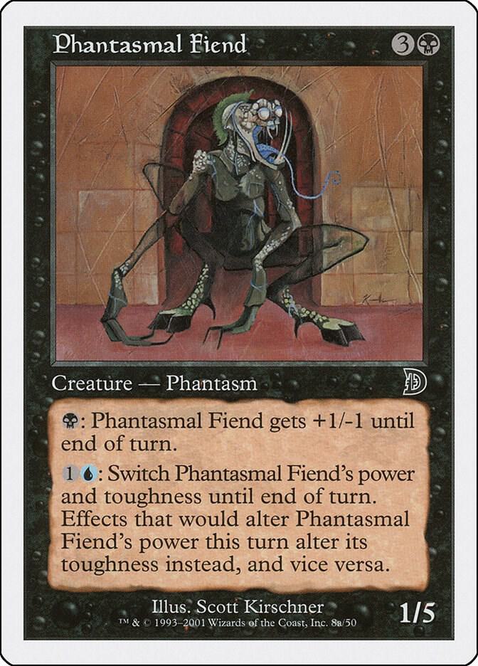 Phantasmal Fiend (8a) [Deckmasters]