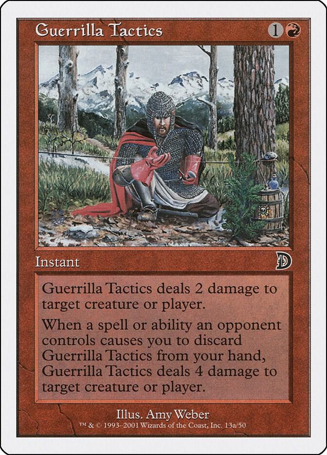 Guerrilla Tactics (13a) [Deckmasters]