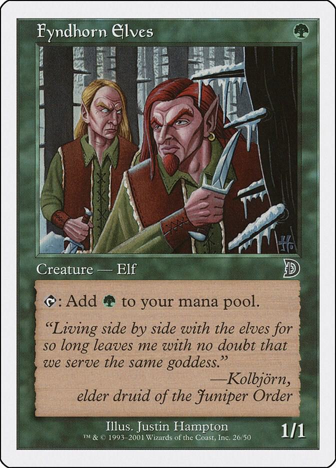 Fyndhorn Elves (26) [Deckmasters]