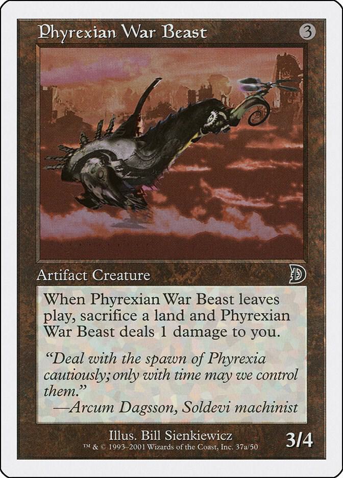 Phyrexian War Beast (37a) [Deckmasters]