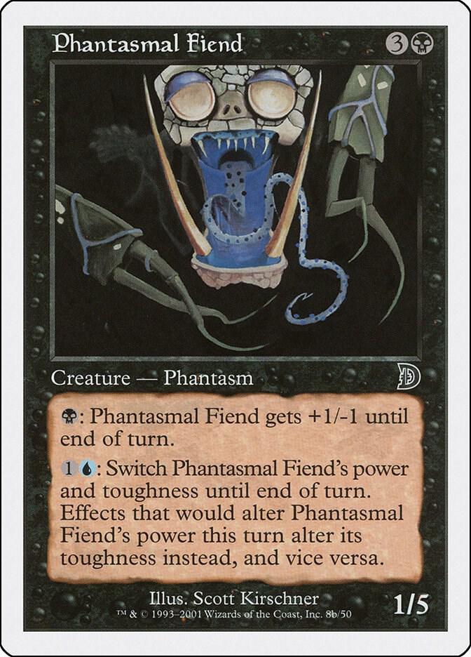 Phantasmal Fiend (8b) [Deckmasters]