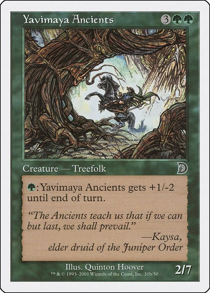 Yavimaya Ancients (31b) [Deckmasters]