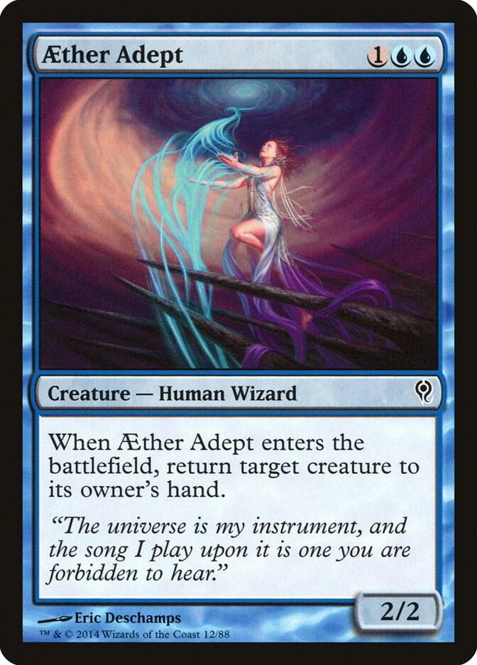 Aether Adept (12) [Duel Decks: Jace vs. Vraska]