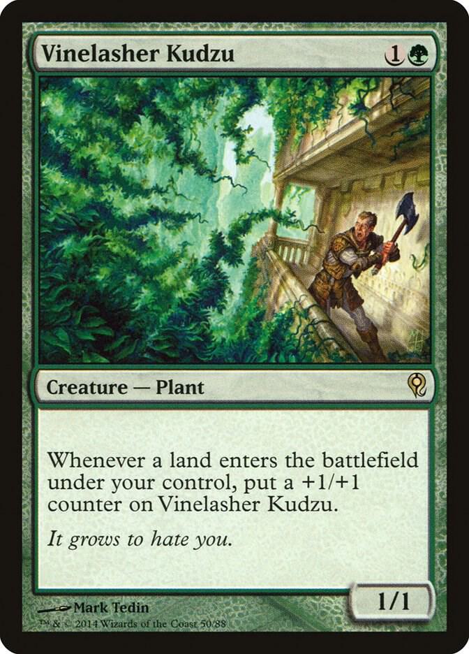 Vinelasher Kudzu (50) [Duel Decks: Jace vs. Vraska]