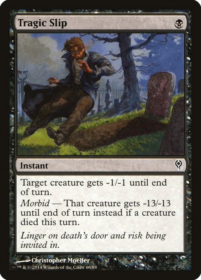 Tragic Slip (66) [Duel Decks: Jace vs. Vraska]
