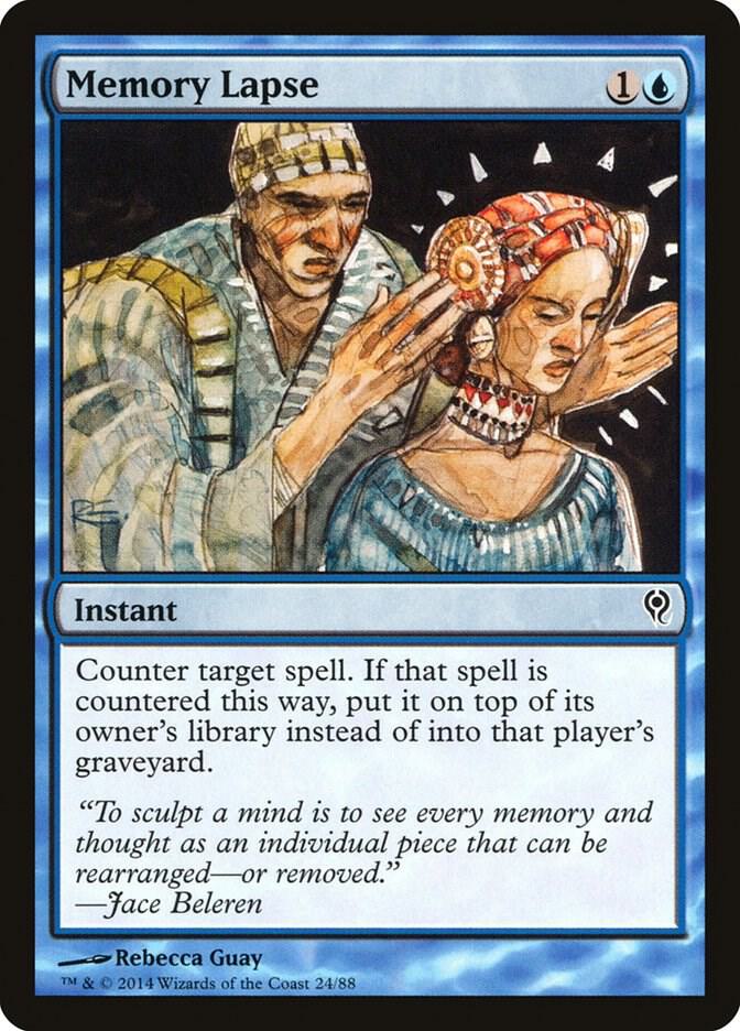 Memory Lapse (24) [Duel Decks: Jace vs. Vraska]