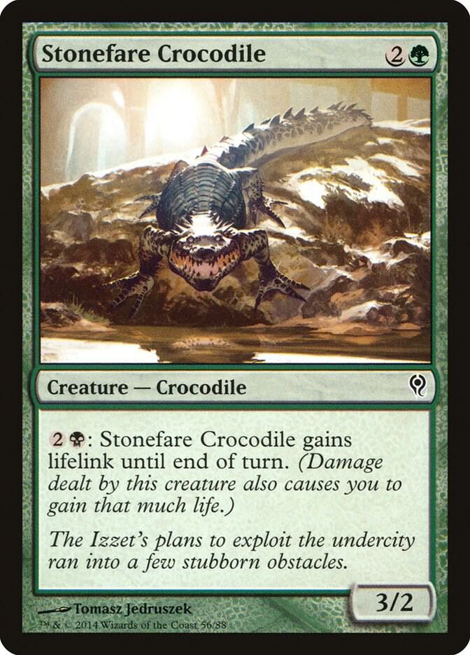 Stonefare Crocodile (56) [Duel Decks: Jace vs. Vraska]