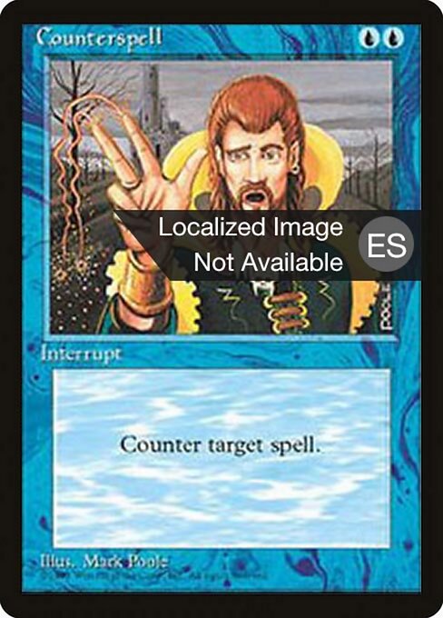 Counterspell (65) [Fourth Edition Foreign Black Border]
