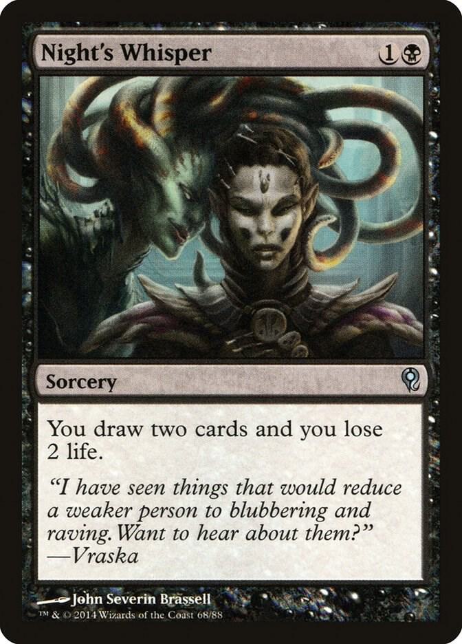 Night's Whisper (68) [Duel Decks: Jace vs. Vraska]