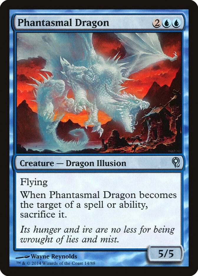 Phantasmal Dragon (14) [Duel Decks: Jace vs. Vraska]