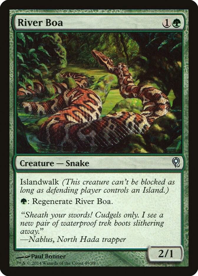 River Boa (49) [Duel Decks: Jace vs. Vraska]