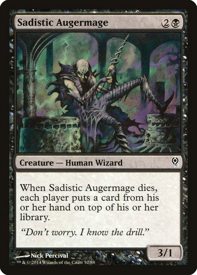 Sadistic Augermage (52) [Duel Decks: Jace vs. Vraska]