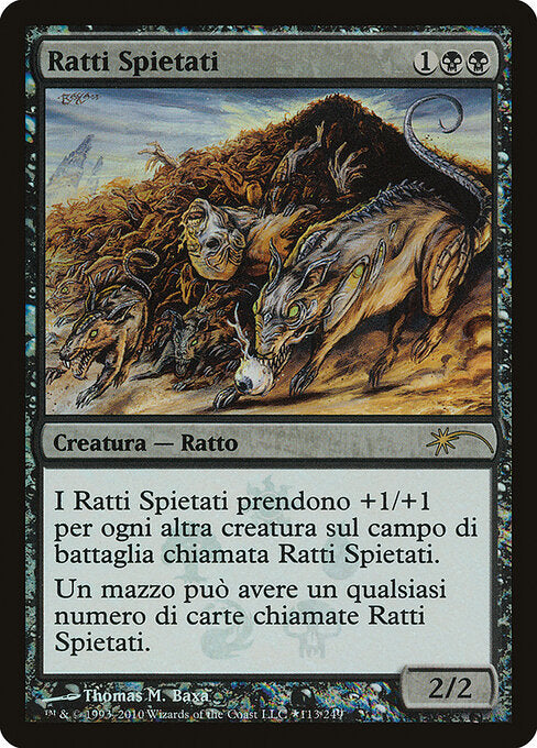 Relentless Rats (113★) [Magic 2011 Promos]