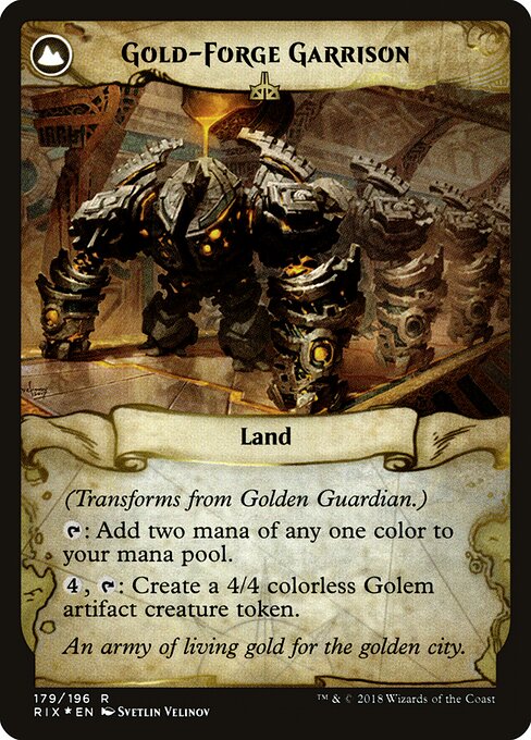 Golden Guardian (179) [Prerelease Cards] Reverse