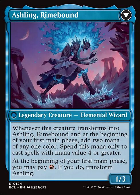 Ashling, Rekindled (124) [Lorwyn Eclipsed] Reverse