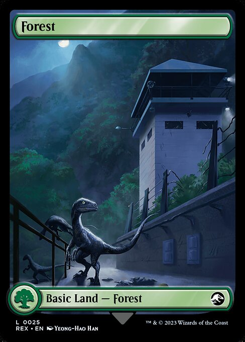 Forest (25) [Jurassic World Collection] Reverse